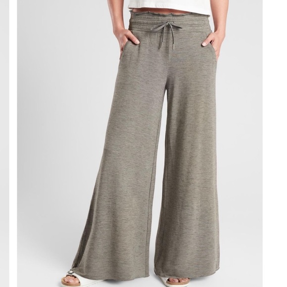 Athleta Pants - Athleta Compose Wide Leg Pants Sz XS Gray